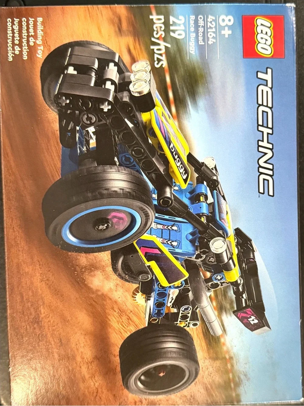 Lego Technic Blue and Yellow Off-Road Buggy